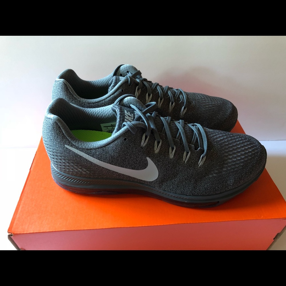 Nike Zoom Running Shoes Gray Size 9 Mens New NIB - Picture 3 of 8